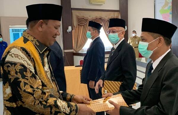 Baznas Langkat Dilantik, Ini Strukturnya