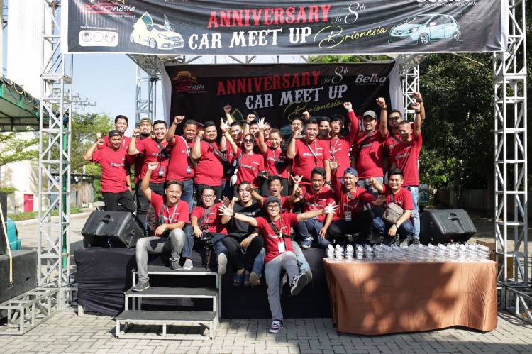 Anniversary ke 8, Brionesia Sumut adakan kegiata Car Meet Up