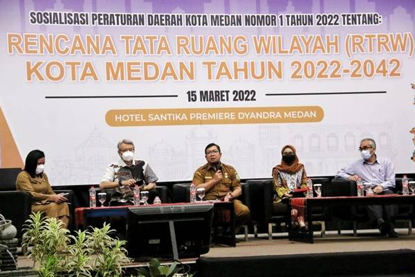 Pemko Medan Sosialisasikan Perda RTRW Tahun 2022-2042