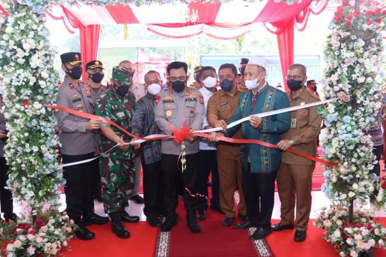 Kapolda Sumut Resmikan RS Bhayangkara TK IV Batangtoru