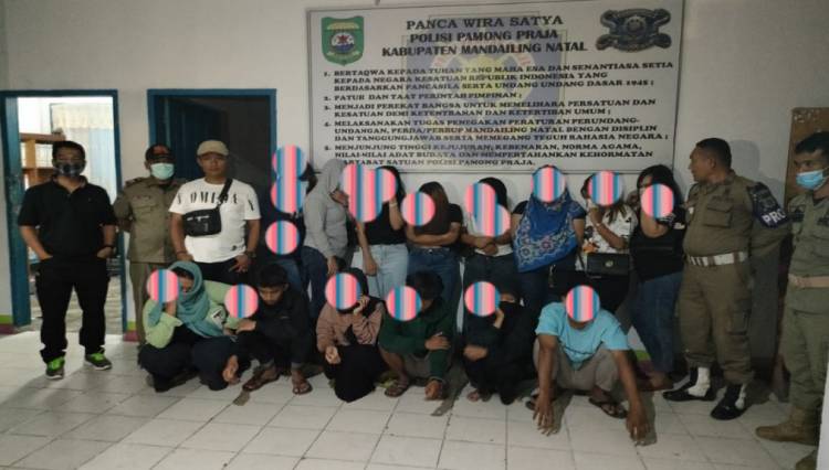 3 Pasangan di Bawah Umur Diamankan Satpol PP Madina