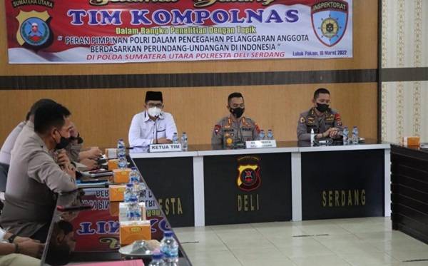 Kompolnas Datangi Mapolresta Deliserdang, Ada Apa?