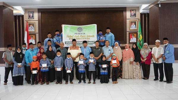 10 Orang Putra Langkat Wakili Sumut Ikut Festival Anak Sholeh Indonesia di Tingkat Nasional