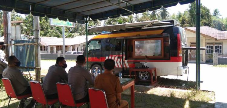 Polres Nias Laksanakan Vaksinasi Covid-19 di Kabupaten Nias