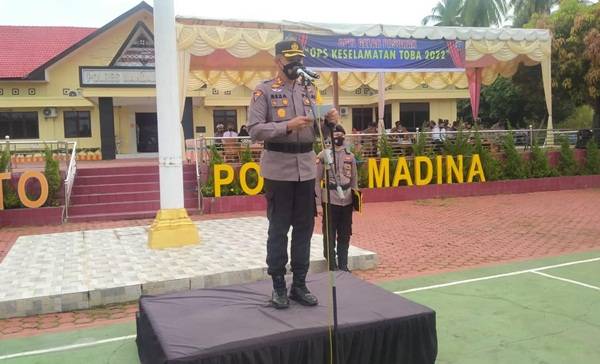 Polres Madina Gelar Operasi Keselamatan Toba 2022, Ini Sasarannya