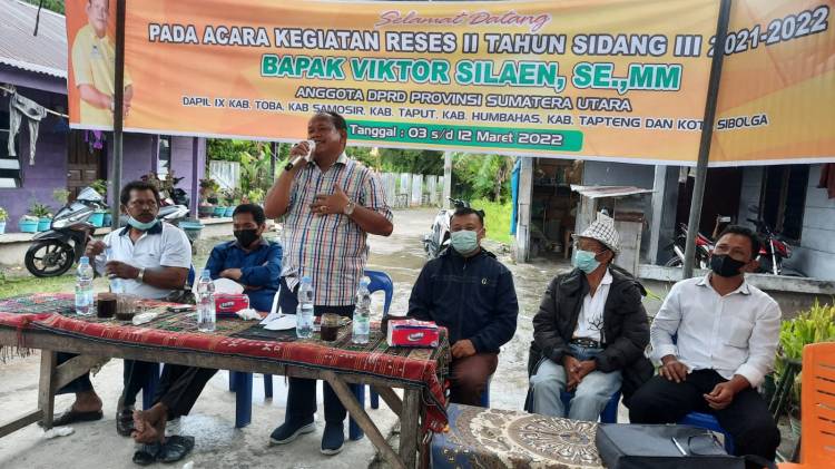 Anggota DPRDSU Dengarkan Keluhan Warga Dua Desa di Toba