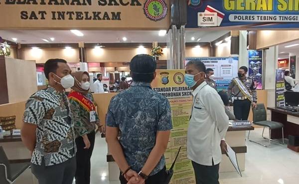 Ketua Ombudsman Sumut Tinjau Mall Pelayanan Publik Kota Tebingtinggi, Ini Temuannya