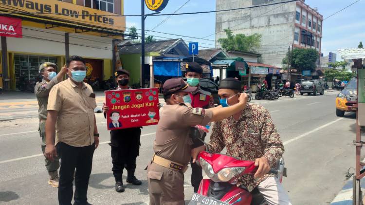 Petugas Gabungan Kabupaten Deli Serdang Rutin Laksanakan Operasi Yustisi