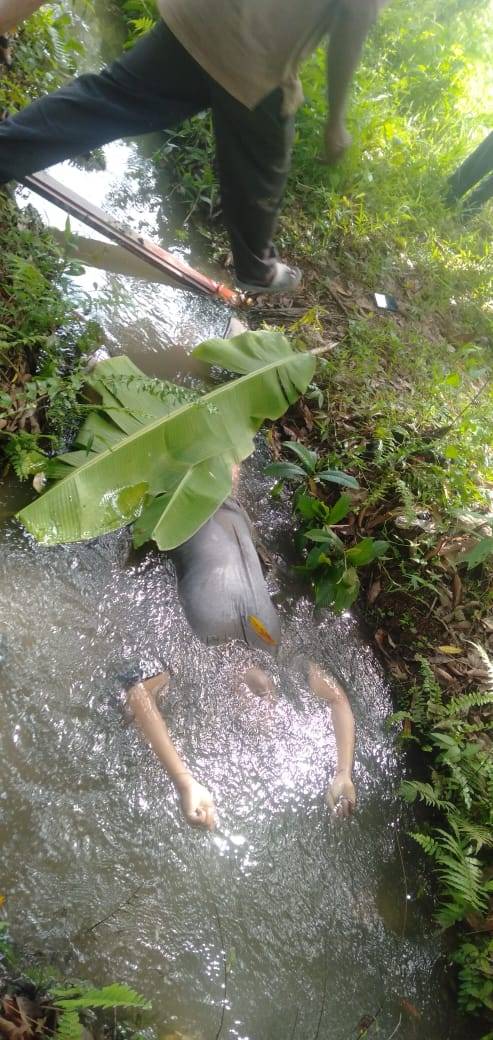 Ada Mayat Ditemukan Dibelakang Kantor Kejaksaan.