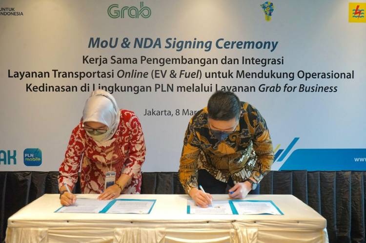 PLN Gandeng Grab Untuk Meningkatkan Produktivitas Operasional Karyawan