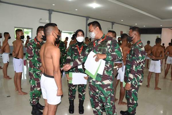 Korem 023/KS Gelar Sidang Parade CATA PK Sub Panda Sibolga