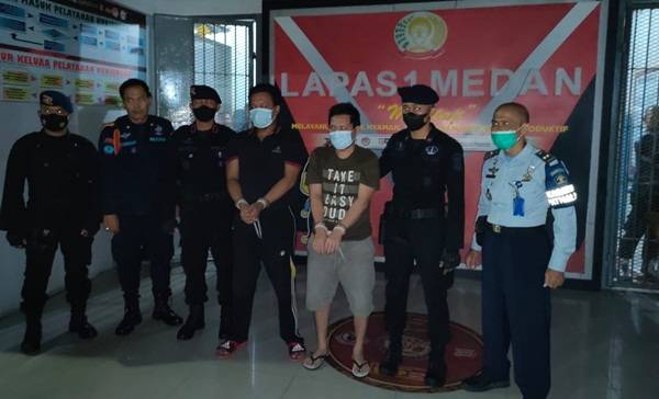 Lapas Tanjung Gusta Pindahkan Dua Napi Narkoba ke Nusakambangan