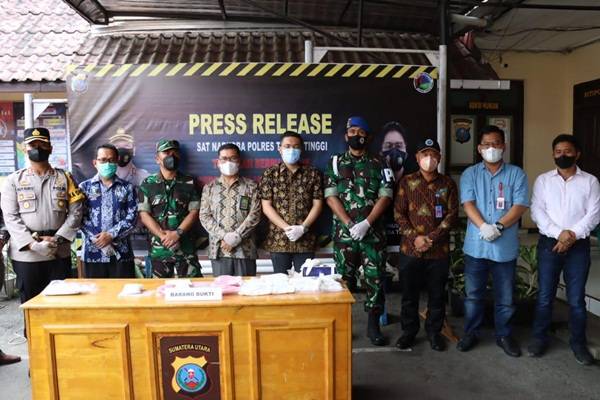 Ini Hasil Operasi Antik Toba 2022 Polres Tebingtinggi