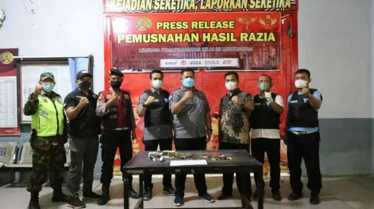 BNN Deli Serdang menggelar Razia Gabungan
