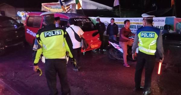 Satlantas Polres Padang Sidempuan Kerahkan Personil Amankan Arus Lalin Pada Penutupan MTQ XXI