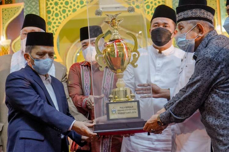 Kota Medan Juara Umum MTQ ke-38 Tahun 2022 Tingkat Provinsi Sumut