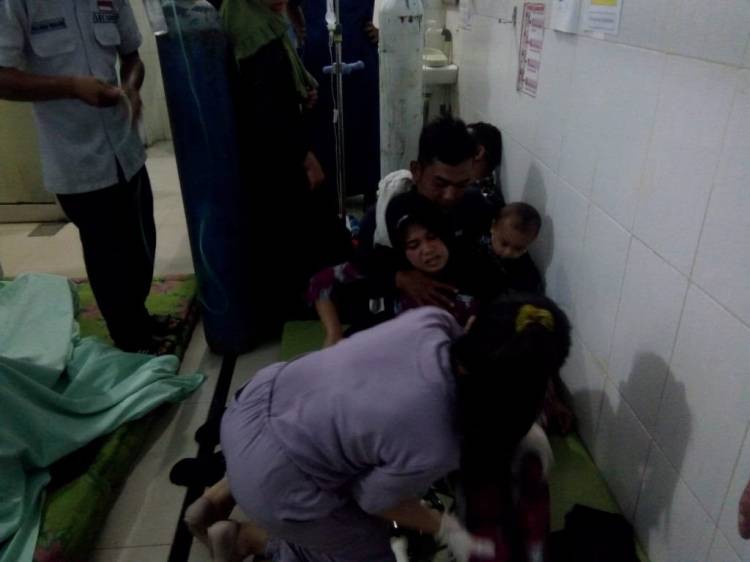 Puluhan Warga Sibanggor disenyalir Keracunan Gas SMGP