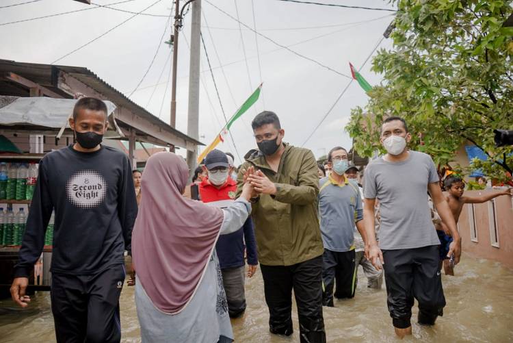 BWS Sumatera II Harus Secepatnya Normalisasi Sungai Deli & Baru, Penampang Sungai Berbelok Harus Diluruskan