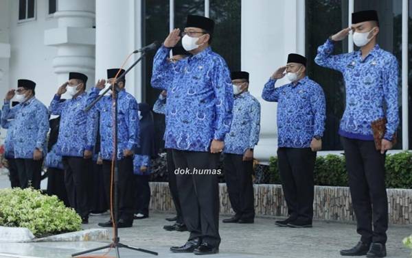 Pemkab Asahan Gelar Upacara Hari Kesadaran Nasional
