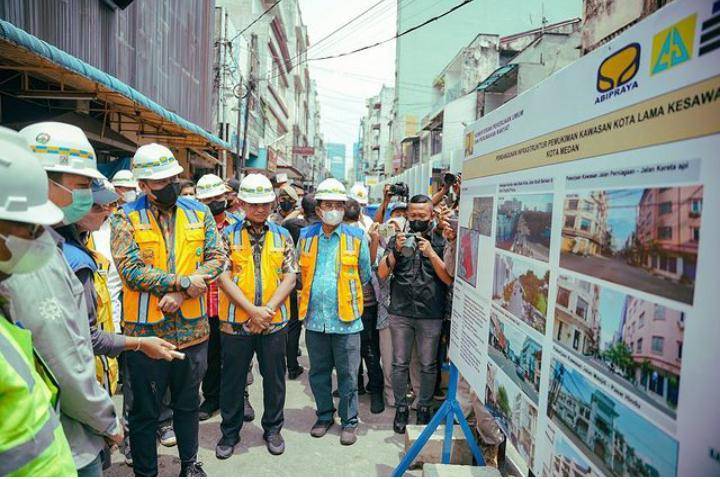 Revitalisasi Kota Lama Kesawan Usaha Bobby Nasution Lestarikan Bangunan Bersejarah