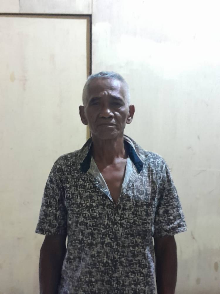 Sakit Hati, Kakek Bacok Tetangganya
