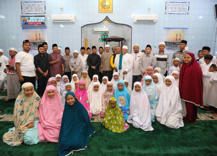 Libatkan Anak-anak Pejuang Subuh,   Ijeck Apresiasi BKM Masjid Al Ikhsan
