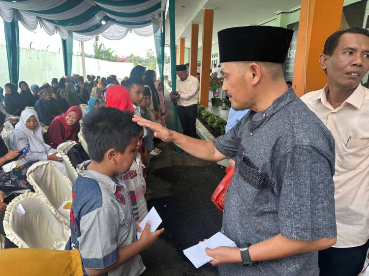 Sambut Bulan Suci Ramadhan, PT PSU Lakukan Gerakan Berkah Ke Anak Yatim Dan Kaum Dhuafa