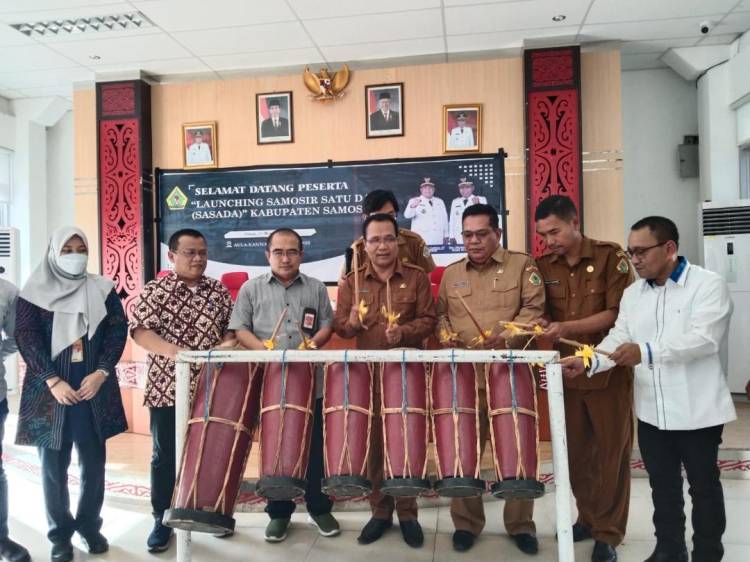 Pemkab Samosir Launching Aplikasi Sasada
