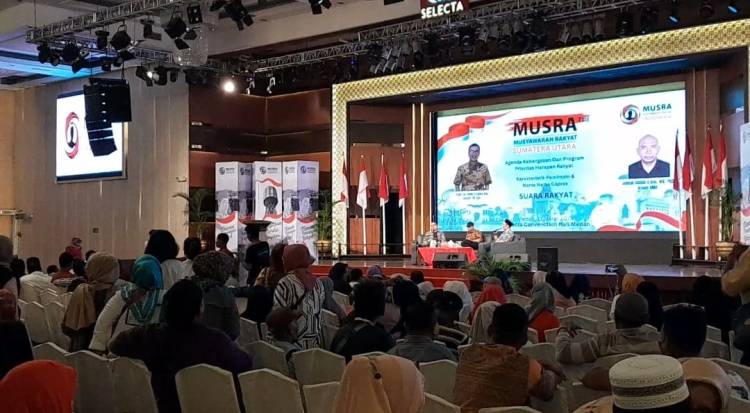 Nama Prabowo Menggema di Musra Relawan Jokowi di Sumut