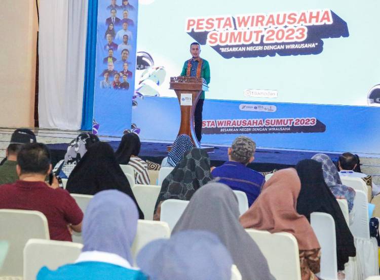 Hadiri Pesta Wirausaha Sumut 2023, Beri Apresiasi dan Ini Harapan Musa Rajekshah