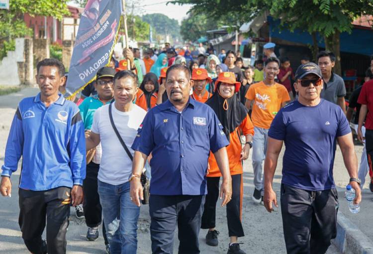 RH Gerakkan Pendukung Anies Baswedan dengan Jalan Pagi Bersama