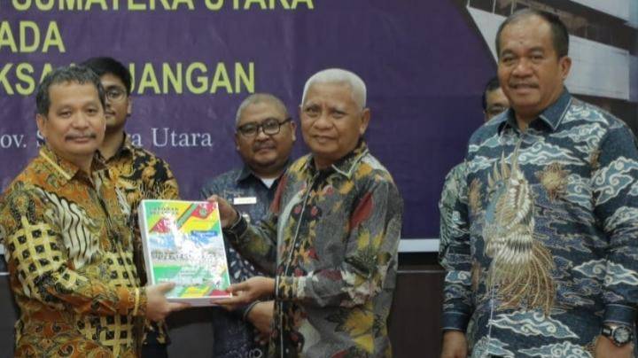 BPK Perwakilan Sumut Terima Penyerahan LKPD Bupati Asahan