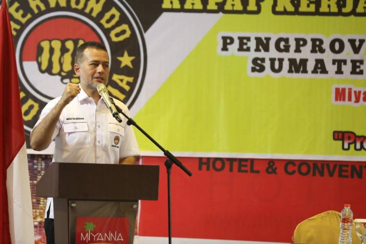 Mantapkan Taekwondo di PON 2024, Pengeurus Provinsi Taekwondo Indonesia Sumut Gelar Raker
