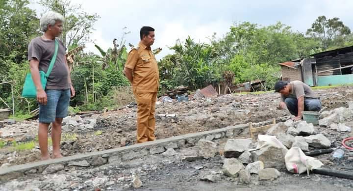 RHS Bantu Pembangunan 7 Unit Rumah Warga Korban Bencana Kebakaran di Pematang Raya