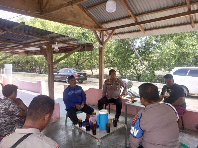 Cipta Situasi Kamtibmas Aman dan Kondusif, Polsek Tanjung Beringin Rutin Giat Jum'at Curhat
