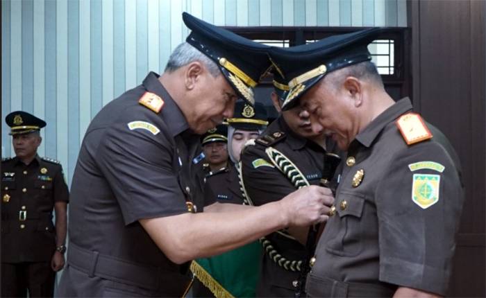 Kajati Sumut Lantik Joko Purwanto Jadi Wakajati Sumut Gantikan Asnawi