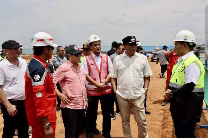 Bupati dan Ketua TP2D Tinjau Pembangunan di Madina