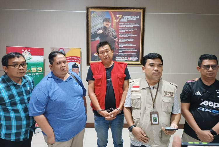Korupsi Rp 2,8 M, DPO Terpidana Chee Yu Berhasil Diamankan Tim Tabur Intel Kejati Sumut di Komplek Metal Medan