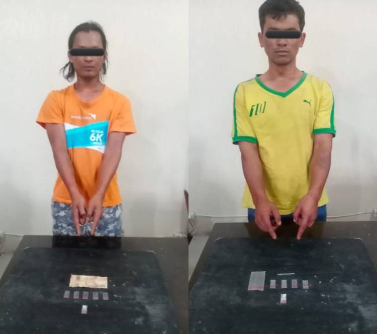 Satresnarkoba Polres Tanah Karo Amankan Dua Pria