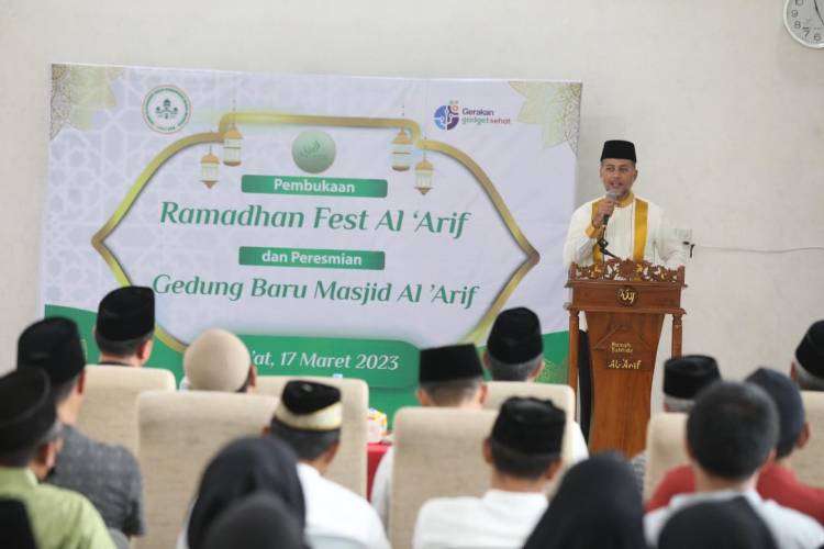 Buka Ramadan Festival, Musa Rajekshah Minta Makin Banyak Komunitas Menggerakkan Masjid
