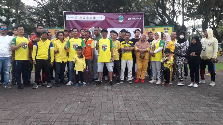 PK Golkar Medan Area Ramaikan Community Bukit Lawang Orang Utan Trail 2023