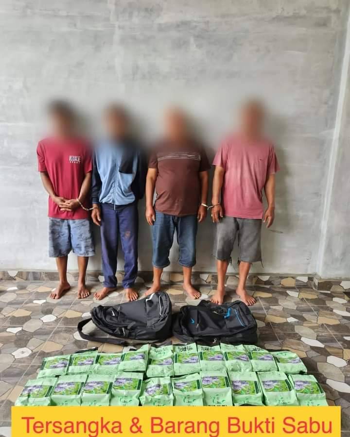 Poldasu Bongkar Peredaran 20 Kg Sabu Tj.Balai -Asahan