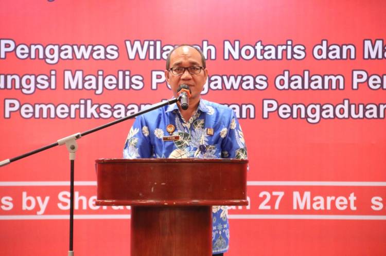 Wujudkan Peningkatan Kualitas, Kadiv Yankumham Kanwil Kumham Sumut Tutup Rakor Majelis Pengawas Notaris
