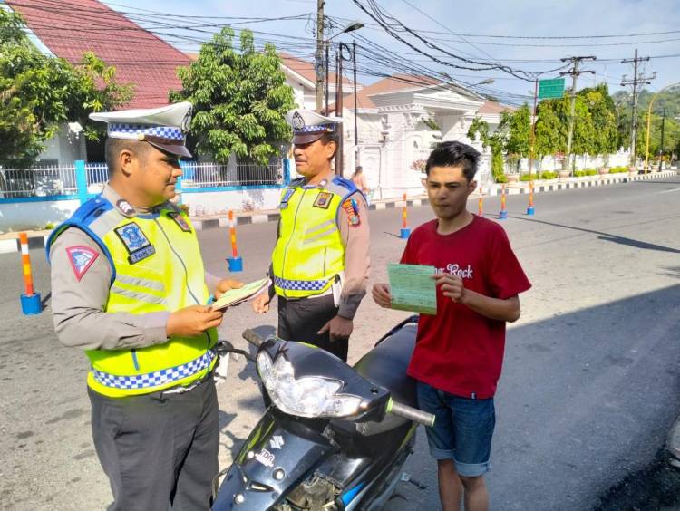Polres : Pengendara Kian Paham Berlalulintas