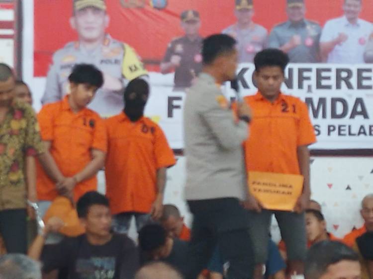 Tetangga Pecah Kaca Mobil Ustadz Didor Polres Belawan