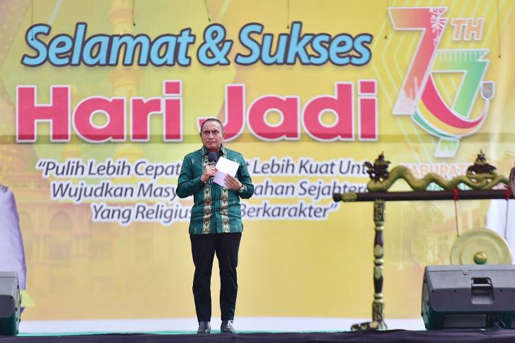 Edy Rahmayadi Sebut Ada Sejarah  Besar di Bumi Rambate Rata Raya