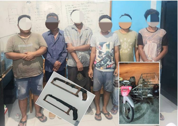 Sindikat Pencurian  di Terminal Bandar Kajum Digulung Polisi
