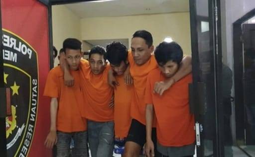 Dua Komplotan Curanmor di Kosan Jalan Mistar  Didor