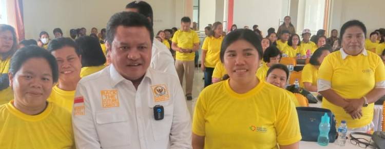 Lamhot Sinaga dan Kementrian Perindustrian Gelar Seminar Pemasaran di Balige
