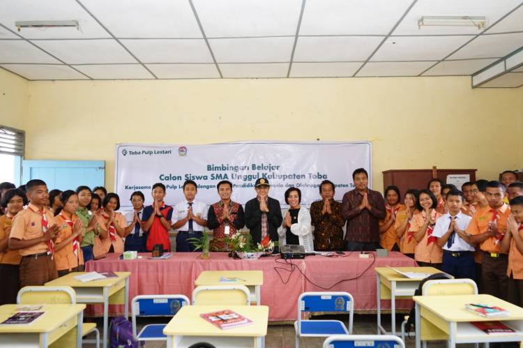 TPL Kolaborasi Disdikpora Gelar Bimbel untuk 150 Siswa di Toba